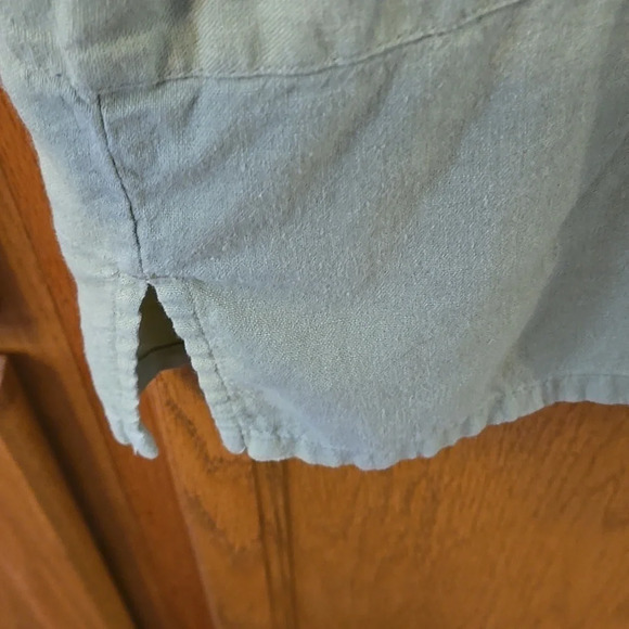 Bobbie Brooks Bohemian Overshirt (shrug) Button Down Sage Green Women size 18W - Picture 6 of 10